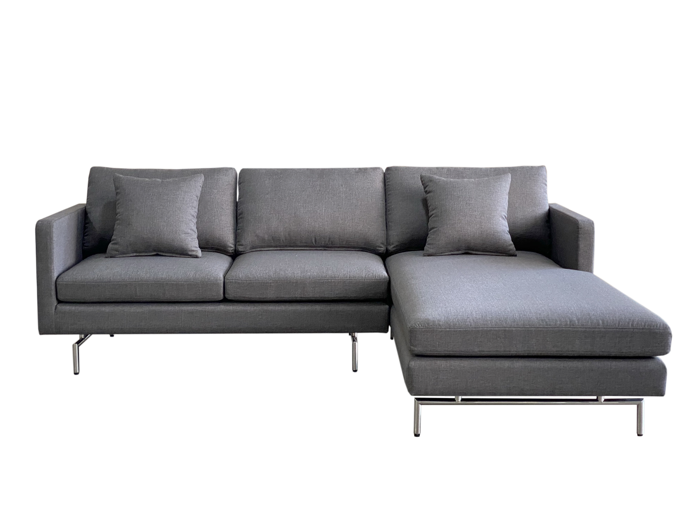 ELLIE L-SHAPE SOFA Col.GREY