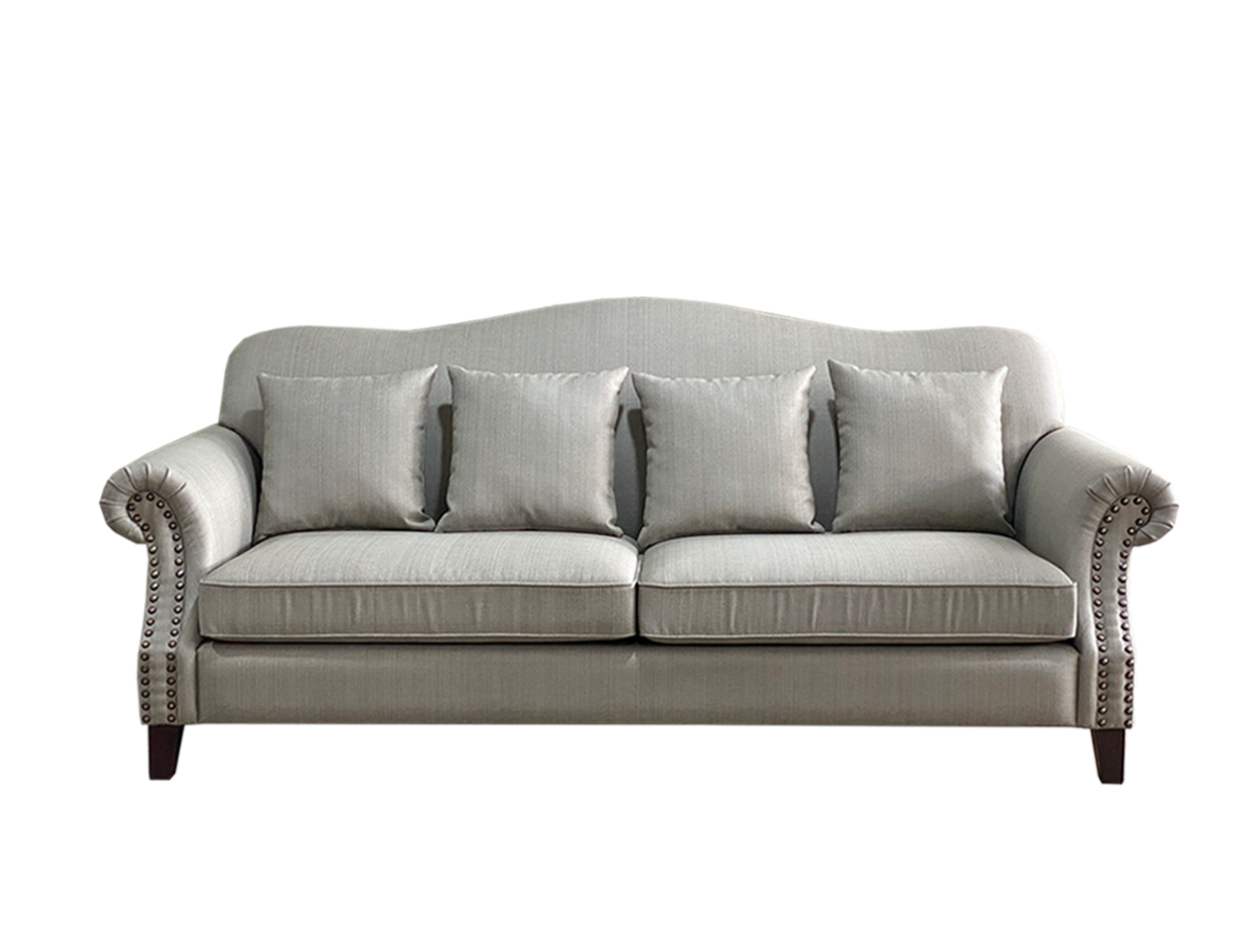 โซฟา รุ่น PROVENCE Col.Gray Silver Green