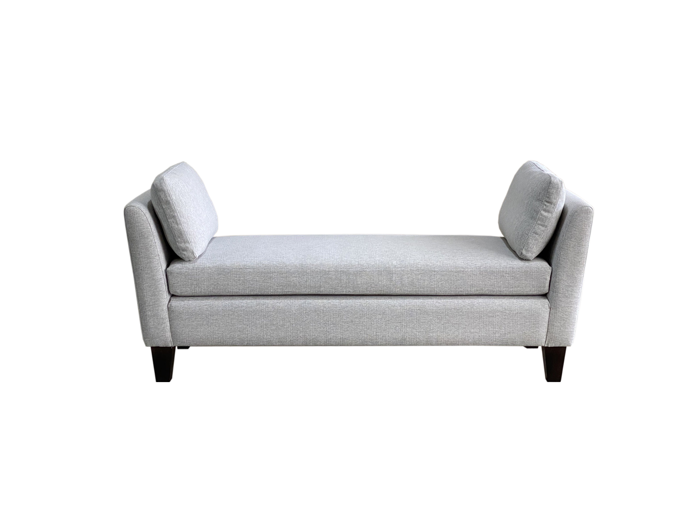 สตูลยาวปลายเตียง รุ่น SIMONE I Col.Light Grey